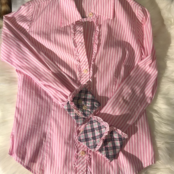 lilly pulitzer button up - Picture 3 of 8